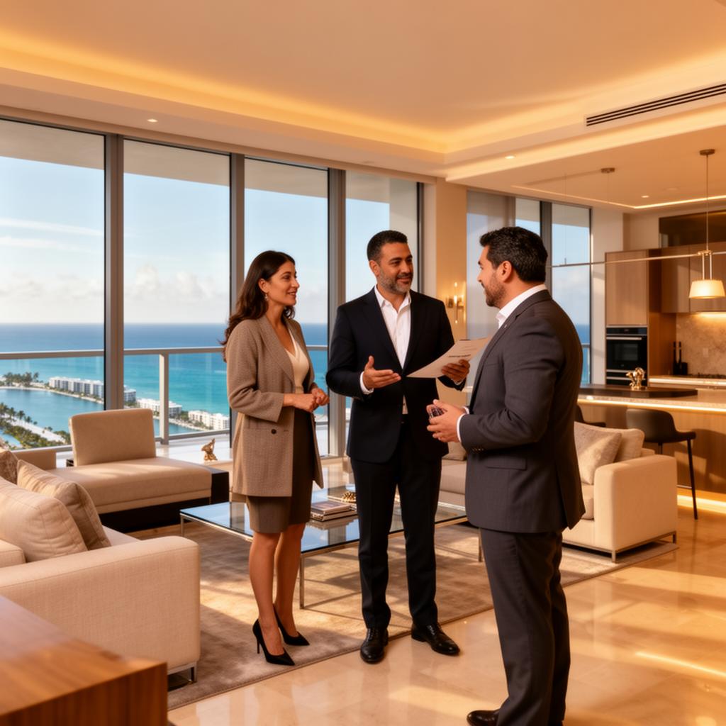 Interior de una residencia en Miami, ilustrando la asesoría inmobiliaria en español