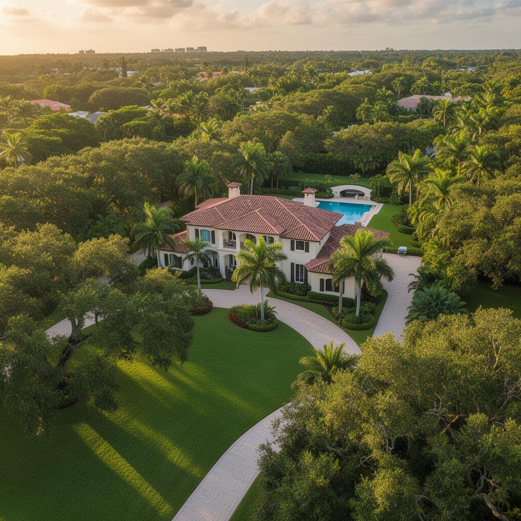 Pinecrest luxury real estate in Miami