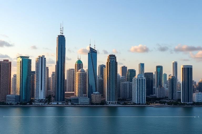 Panorámica residencial de Miami