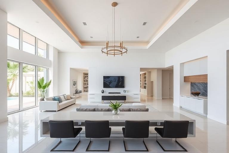 Interior de unidade nova em Miami
