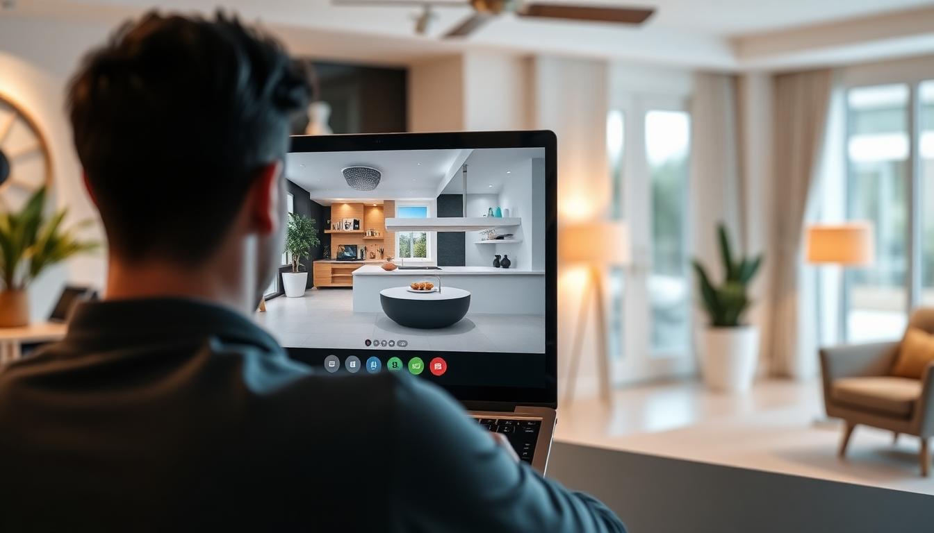 Owner reviewing a Miami property sale remotely by video