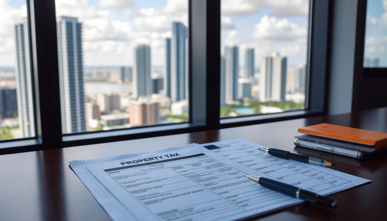 Propietario internacional revisando obligaciones fiscales de un inmueble en Florida